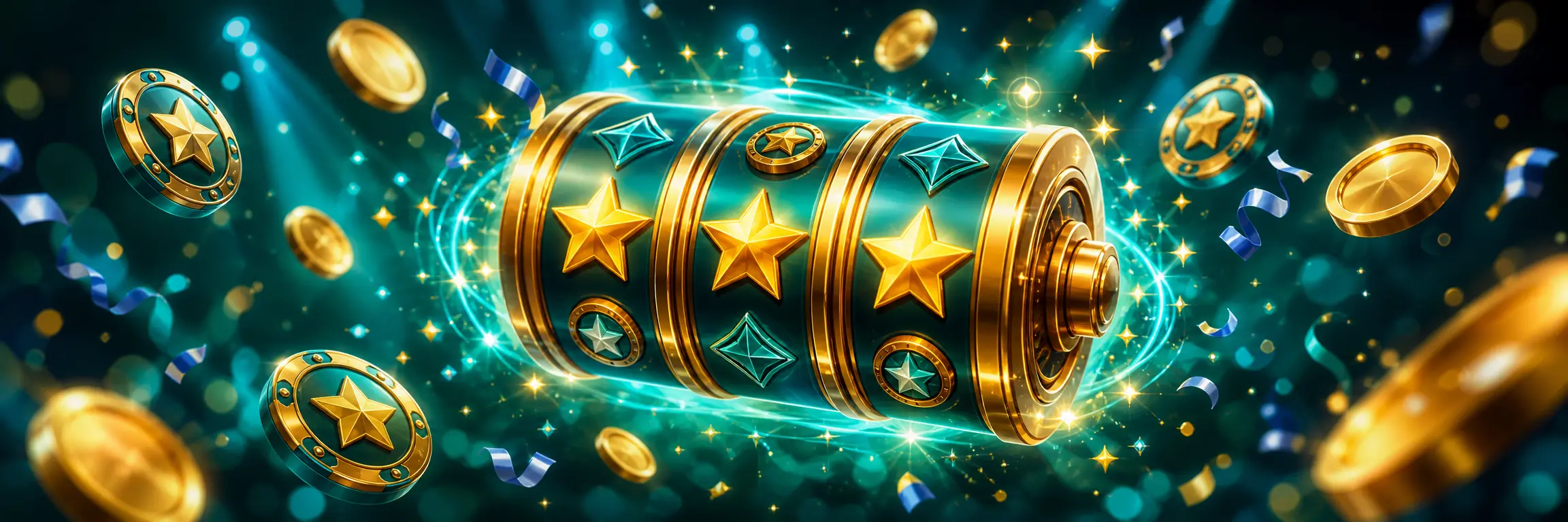 22Bet free spins: slot reels, stars and bonus coins